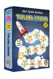 7-8 Yaş Toplama Çıkarma - Dört Işlem Kartları - 1