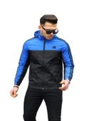 Adidas Erkek The Run Kapüşonlu Yağmurluk A-02074 - 5