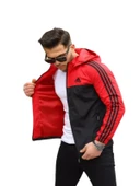 Adidas Erkek The Run Kapüşonlu Yağmurluk A-02074 - 1