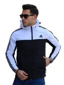 Adidas Erkek The Run Kapüşonlu Yağmurluk A-02074 - 12