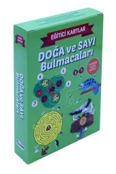Doğa Ve Sayı Bulmacaları Eğitici Kartlar- Teleskop - 1