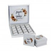 48 Adet Zambak Çiçekli Söz Nişan Çikolatası İsme Özel Madlen thumbnail 1