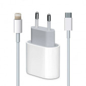Apple Iphone 11-11 Pro Max Uyumlu Usb-C Orijinal Hızlı Şarj Aleti Seti 20w (ADAPTÖR+KABLO) - 2