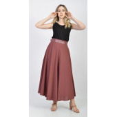 SORALLİNE BAYAN KLOŞ ETEK 779 ETAMİN DESEN GÜL - 3