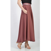 SORALLİNE BAYAN KLOŞ ETEK 779 ETAMİN DESEN GÜL - 5
