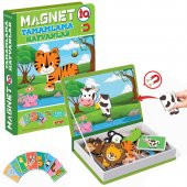 Diy Toyz Manyetik Eğitici Bebek Yapbozu Hayvanlar - 1