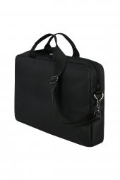 15.4 İnç Lüks Güçlendirilmiş Laptop Dizüstü Bilgisayar Çantası Siyah - 2