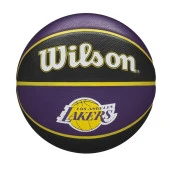 Wilson NBA Team Tribute LA Lakers Basket Topu thumbnail 1