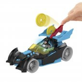 Imaginext Bat-Tech Yarışcı Batmobil imaginext Özel Araçlar Racing Batmobil Işıklı Batman Figür ve Arabası thumbnail 1