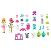 Orjinal Polly Pocket Hayvanlar Moda Seti Animals Fashion Pack HDW53 GGJ48 thumbnail 2