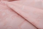 Finezza İpek Lüx Jakar Polycotton Kumaş Pudra Masa Örtüsü 160x220 cm - 1073 - 5