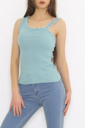 Tek Omuz İncili Body Mint - 8814.1187. - 1