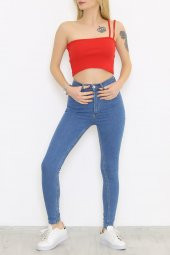 Tek Omuz Askılı Bustiyer Kırmızı - 8693.1092. - 2