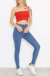 Tek Omuz Askılı Bustiyer Kırmızı - 8693.1092. - 4