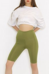 Şort Tayt Yağyeşili - 8894.1582. - 4