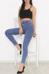 Dar Paça Kot Pantolon Mavi1 - 9043.1361. - 4