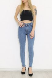 Dar Paça Kot Pantolon Mavi - 9043.1361. - 4