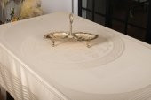 Finezza Lida Lüx Jakar Bambu Kumaş Pudra Masa Örtüsü 160x320 cm - 1078 - 6