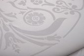 Finezza Mona Lüx Jakar Bambu Kumaş Gri Masa Örtüsü  Dikdörtgen 160x220 cm - 1081 - 4