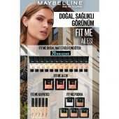 Maybelline Fit Me Matte+Poreless Fondöten - 100 Warm Ivory - 6
