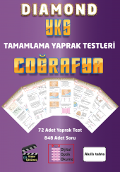 Gür Yayınları DIAMOND YKS Coğrafya Tamamlama Yaprak Testleri - 2
