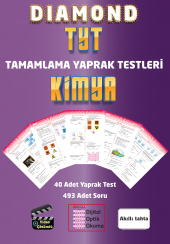 Gür Yayınları DIAMOND TYT Kimya Tamamlama Yaprak Testleri - 2