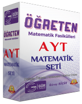 Gür Yayınları Öğreten Matematik Fasikülleri AYT Matematik Seti (Kutulu) - 1