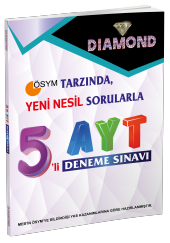 Gür Yayınları DIAMOND 5li AYT Deneme Sınavı Seti - 1