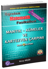 Gür Yayınları Öğreten Matematik Fasikülleri 9. Sınıf Mantık - Kümeler ve Kartezyen Çarpımı - 1