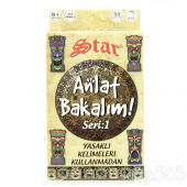 Star Anlat Bakalım 2'li Tabu Kartları Survivor Kart Oyunu Seri 1 ve Seri 2 Kelime Oyunu - 2