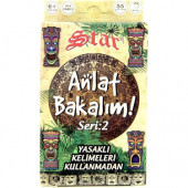 Star Anlat Bakalım 2'li Tabu Kartları Survivor Kart Oyunu Seri 1 ve Seri 2 Kelime Oyunu - 3