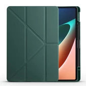 Xiaomi Mi Pad 5 Kalemlikli Standlı Katlanabilir Tablet Kılıfı - 2
