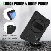 Galaxy T720 Tab S5E Defender Zırh Tablet Kılıfı Askı& 360 Standlı thumbnail 2