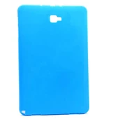 Galaxy Tab A 10.1 2016 P580 Kılıf Fuchsia Tablet Süper Silikon Kapak - 1