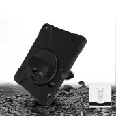 Apple iPad 10.2 8.Nesil Defender Zırh Tablet Kılıfı Askı& Standlı thumbnail 11