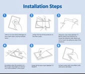 Apple iPad Pro 10.5 (7.Nesil) Fuchsia Tablet Blue Nano Screen Protector thumbnail 2