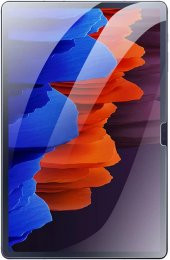 Galaxy Tab S7 Plus T970 Fuchsia Tablet Blue Nano Screen Protector - 1