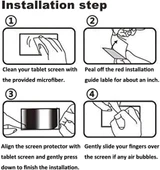 Galaxy Tab S7 Plus T970 Fuchsia Tablet Blue Nano Screen Protector thumbnail 5