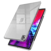 Apple iPad 12.9 Pro 2020 Kılıf Fuchsia Tablet Süper Silikon Kapak thumbnail 6