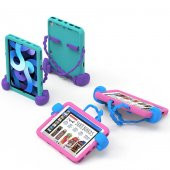 Apple Mini 2-3 Fuchsia Eva Boxer Tablet Silikon - 11