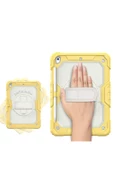 iPad 2019/2020 10.2" 7. 8. Nesil Strap, Kalemlikli Tablet Kılıfı Darbeye Dayanıklı Askılı 360° Kılıf thumbnail 4