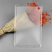 Galaxy Tab A7 10.4 T500 2020 Fuchsia Tablet Süper Silikon Kapak thumbnail 9