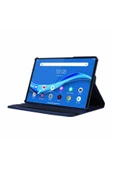 Lenovo P11 Pro Uyumlu Fuchsia Dönebilen Standlı Tablet Kılıfı - 9