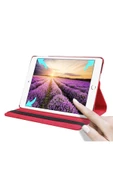 Apple iPad Mini 6 (2021) Uyumlu Fuchsia Dönebilen Standlı Kılıf - 10