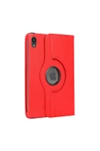 Apple iPad Mini 6 (2021) Uyumlu Fuchsia Dönebilen Standlı Kılıf - 9