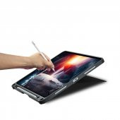 Apple iPad Pro 10.5 7.Nesil Fuchsia Mag Touch Klavyeli Standlı Kılıf - 9