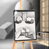 Apple iPad Air 2.Nesil Paper-Like Ekran Koruyucu Reel Kağıt Hissi thumbnail 3