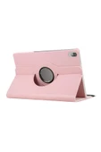 Lenovo M10 TB-X605F için Fuchsia Dönebilen Standlı Tablet Kılıfı thumbnail 9