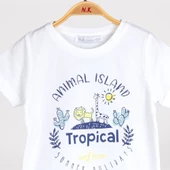 NK Kids Beyaz Erkek Bebek T-Shırt - 2