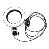 Fuchsia M-16 Işıklı Telefon Tutucu Ring Light - 1